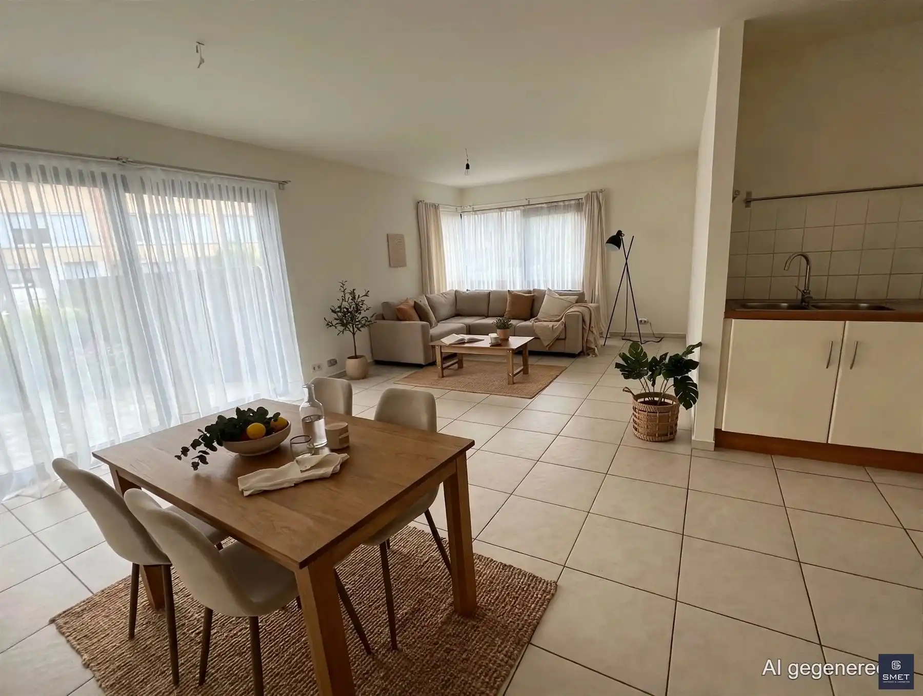 LICHTRIJK GLVLRS APPT MET 2 SLPKS EN 2 TERASSEN foto 9