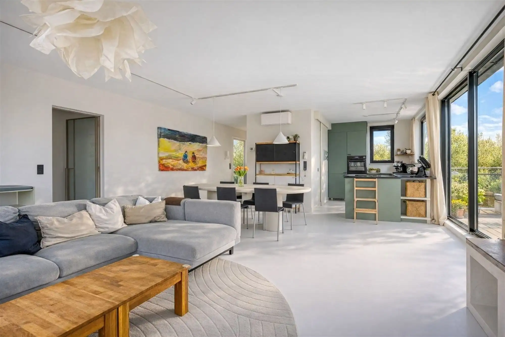 Penthouse met 2 terrassen (40m²) te Pulhof in Berchem foto 2