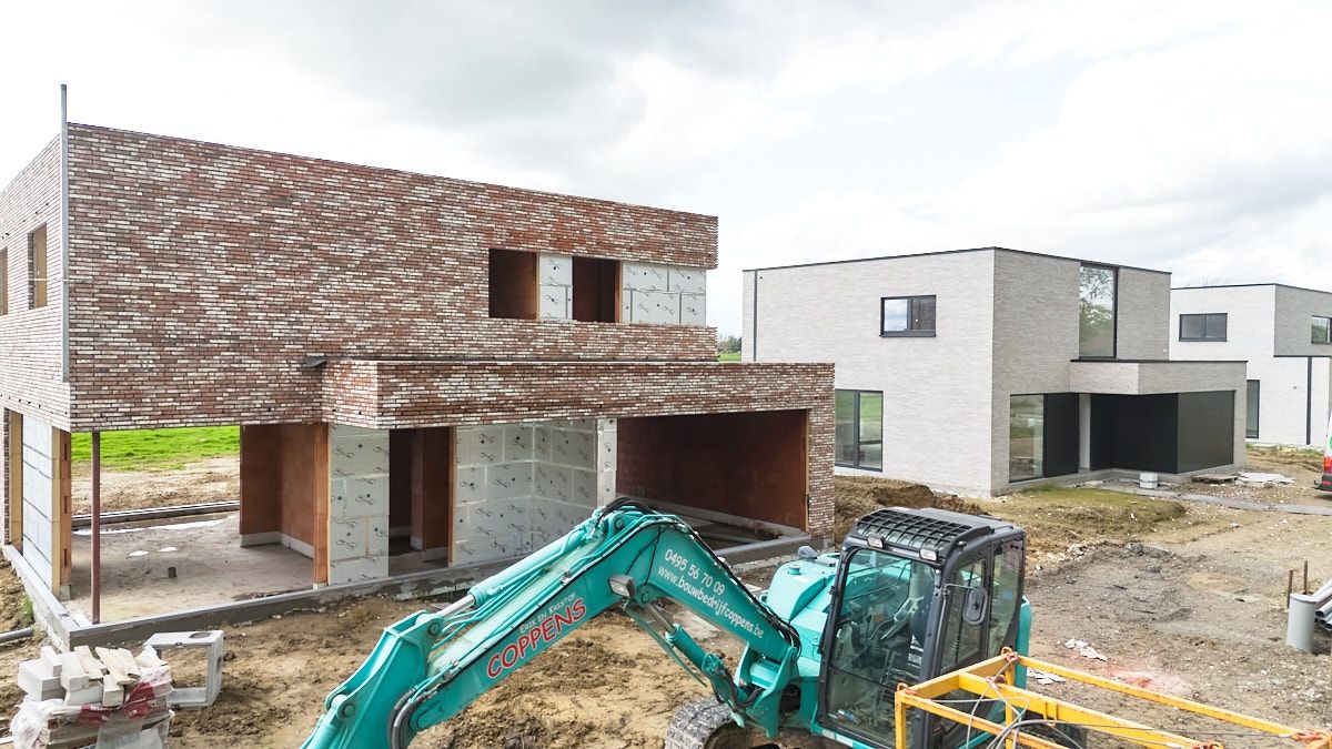 Energiezuinige open bebouwing met zicht op de velden foto 2