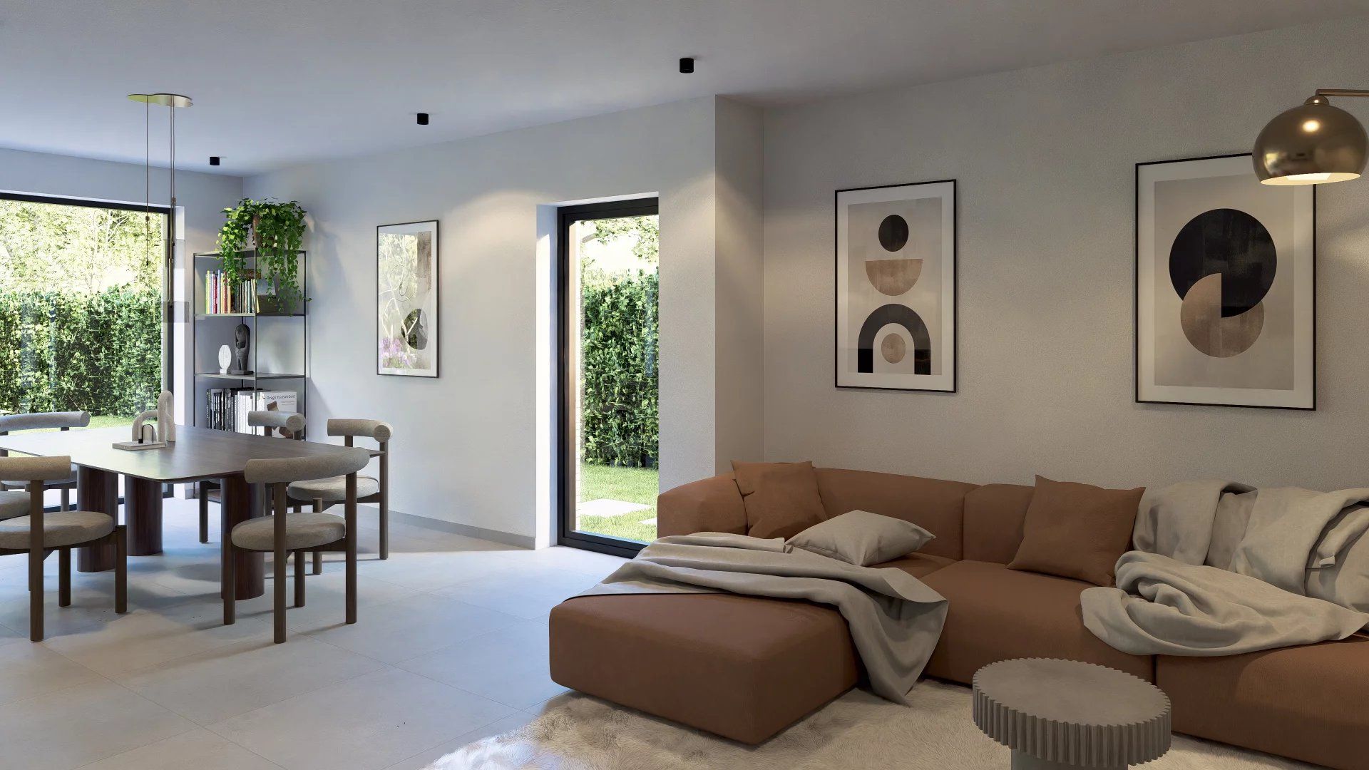 ENERGIEZUINIGE NIEUWBOUWWONING MET 3 SLPK'S EN INPANDIGE GARAGE  IN ZONHOVEN foto 9
