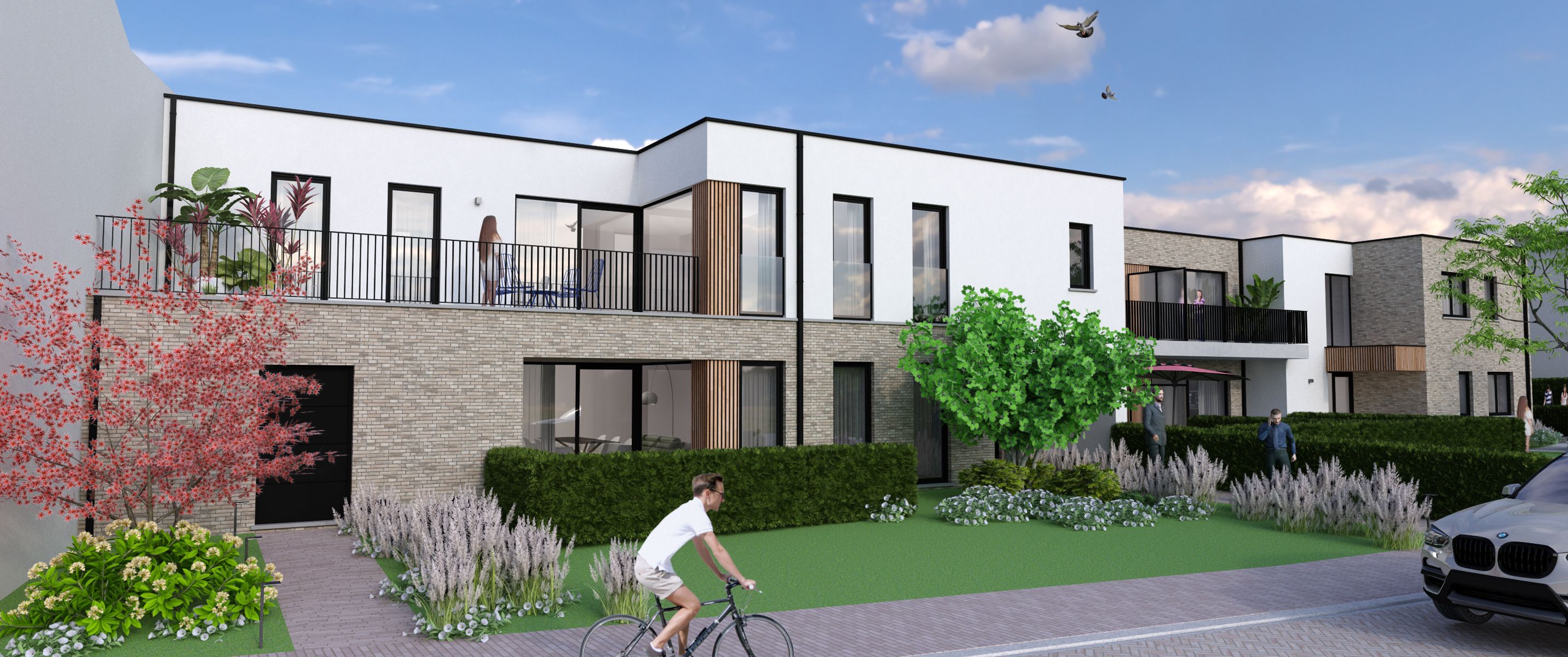 Nieuw te bouwen Ben appartementen in Berg met parktuin foto 1