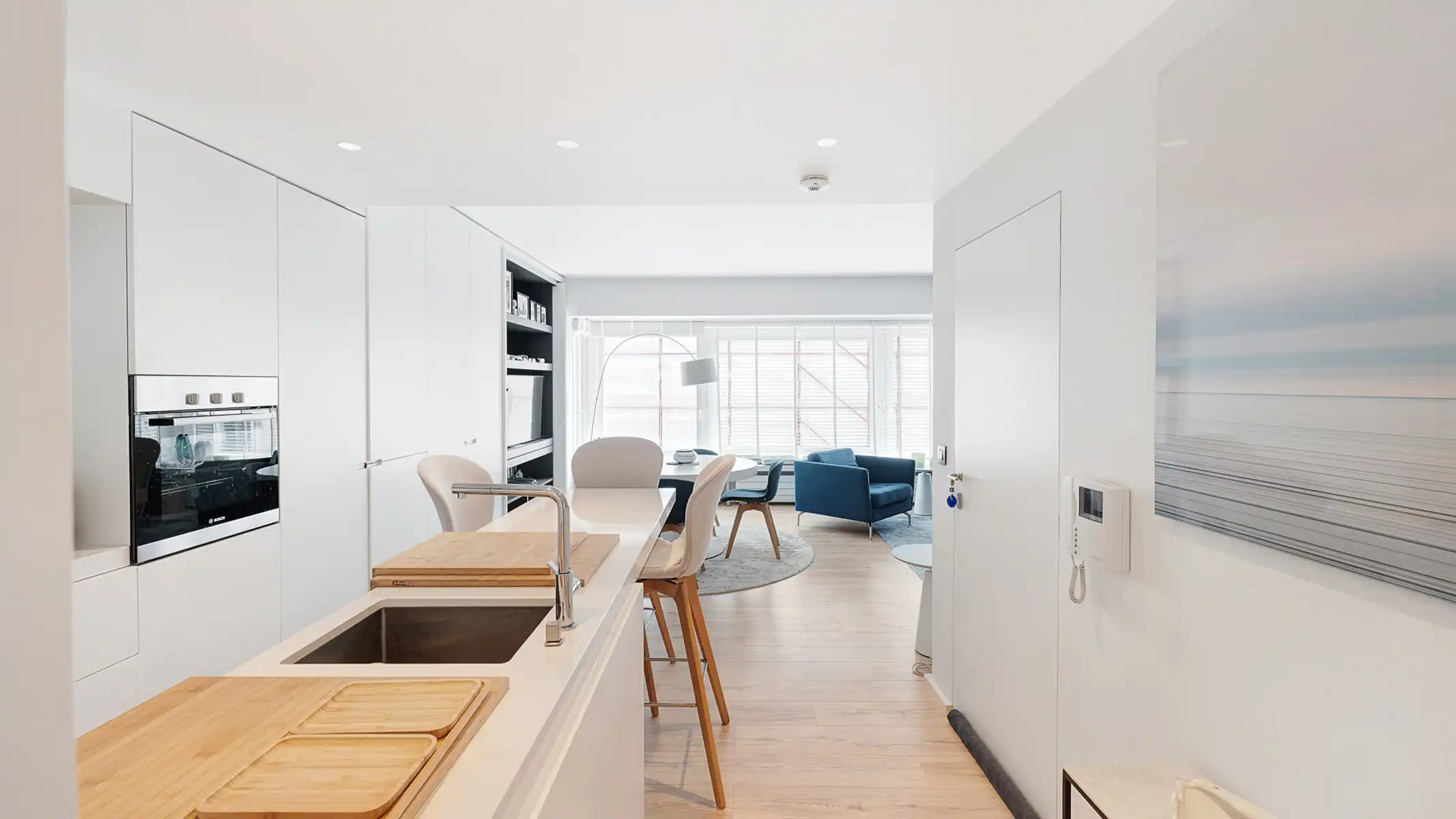 Mooi appartement met zijdelings zeezicht in Het Zoute foto 5