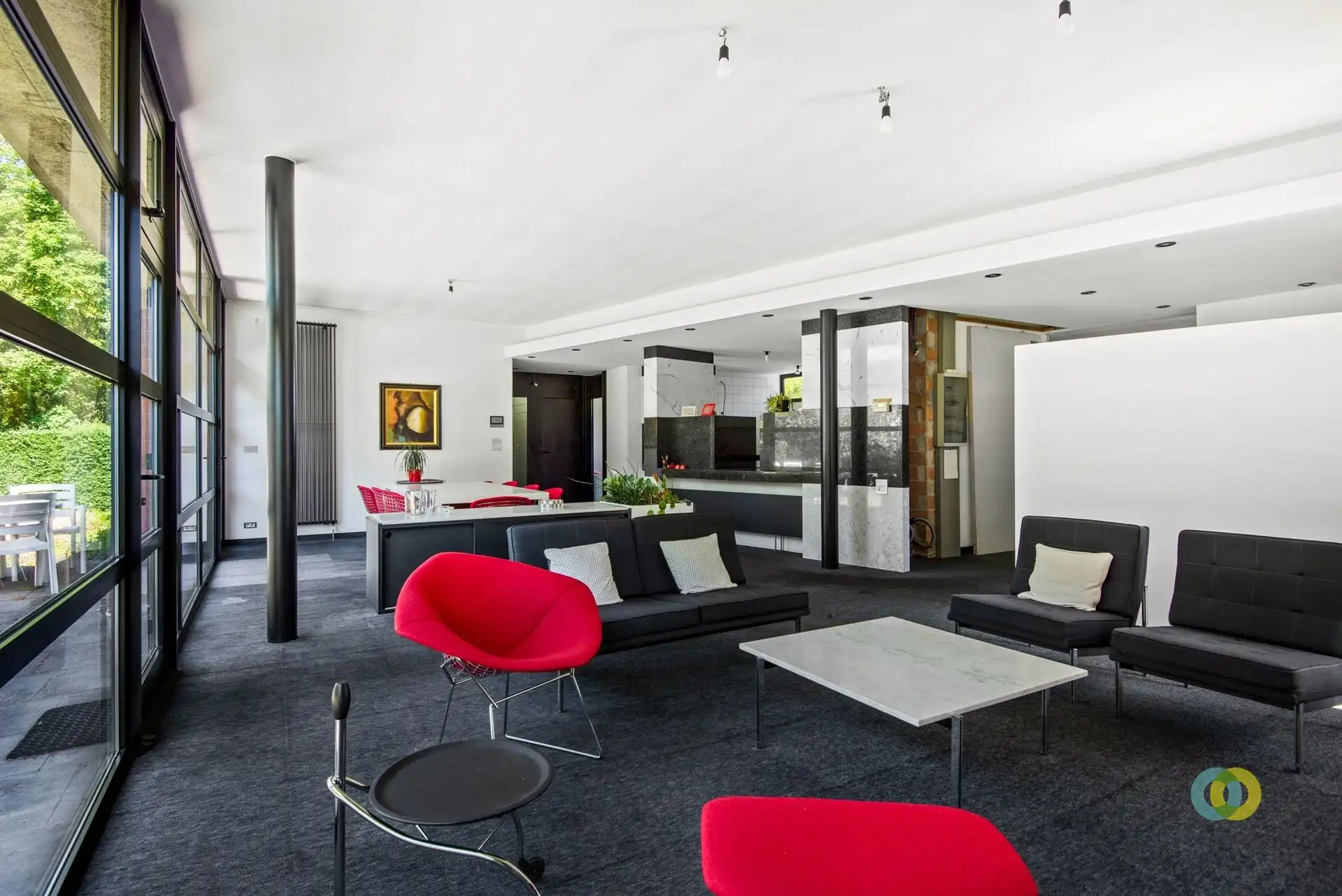 Gelijkvloers wonen in een unieke architectenwoning te Grimbergen foto 4