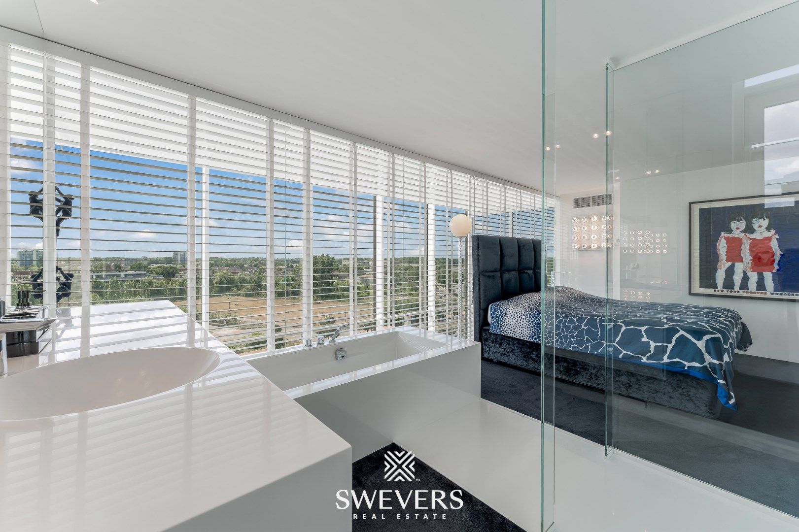 Exclusief penthouse ( 197 m2) met ruim terras ( 187 m2 ) en zwembad in residentie Zuidzicht te Hasselt foto 15