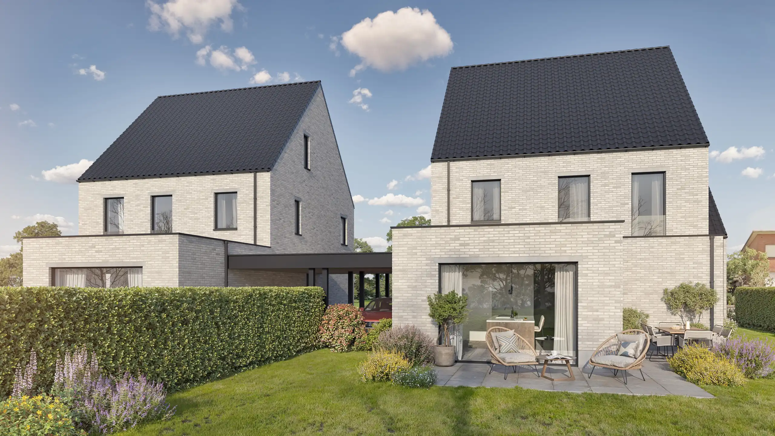 Nieuwbouwwoningen open bebouwing met carport - 6% BTW  foto 4