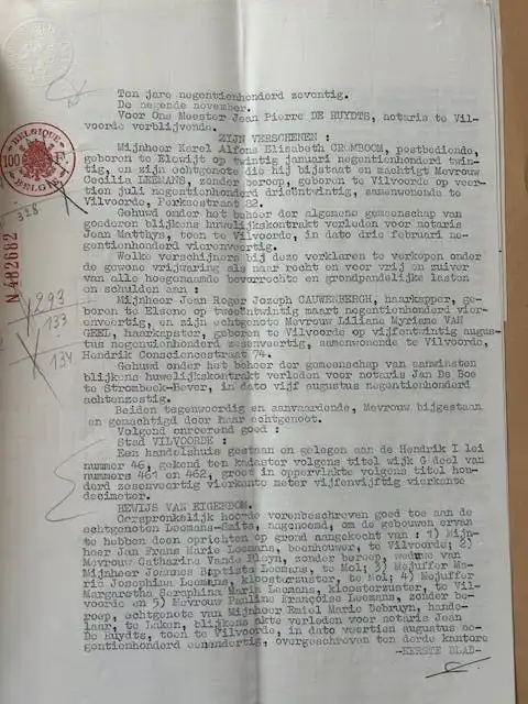 Karaktervolle driegevelwoning met commerciële ruimte in hartje Vilvoorde foto 65