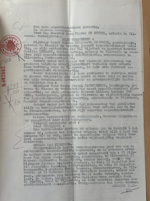 Karaktervolle driegevelwoning met commerciële ruimte in hartje Vilvoorde foto 65