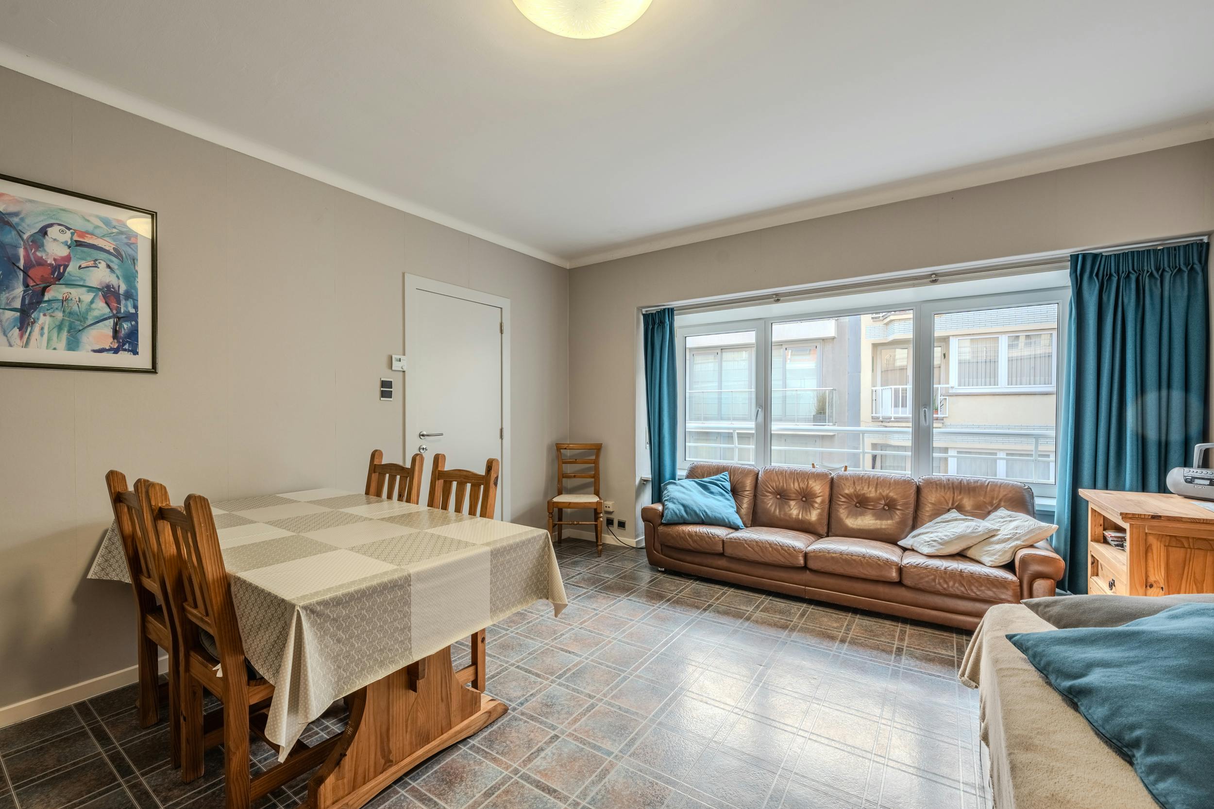 1-slaapkamer appartement met zijdelings zeezicht te Mariakerke foto 2