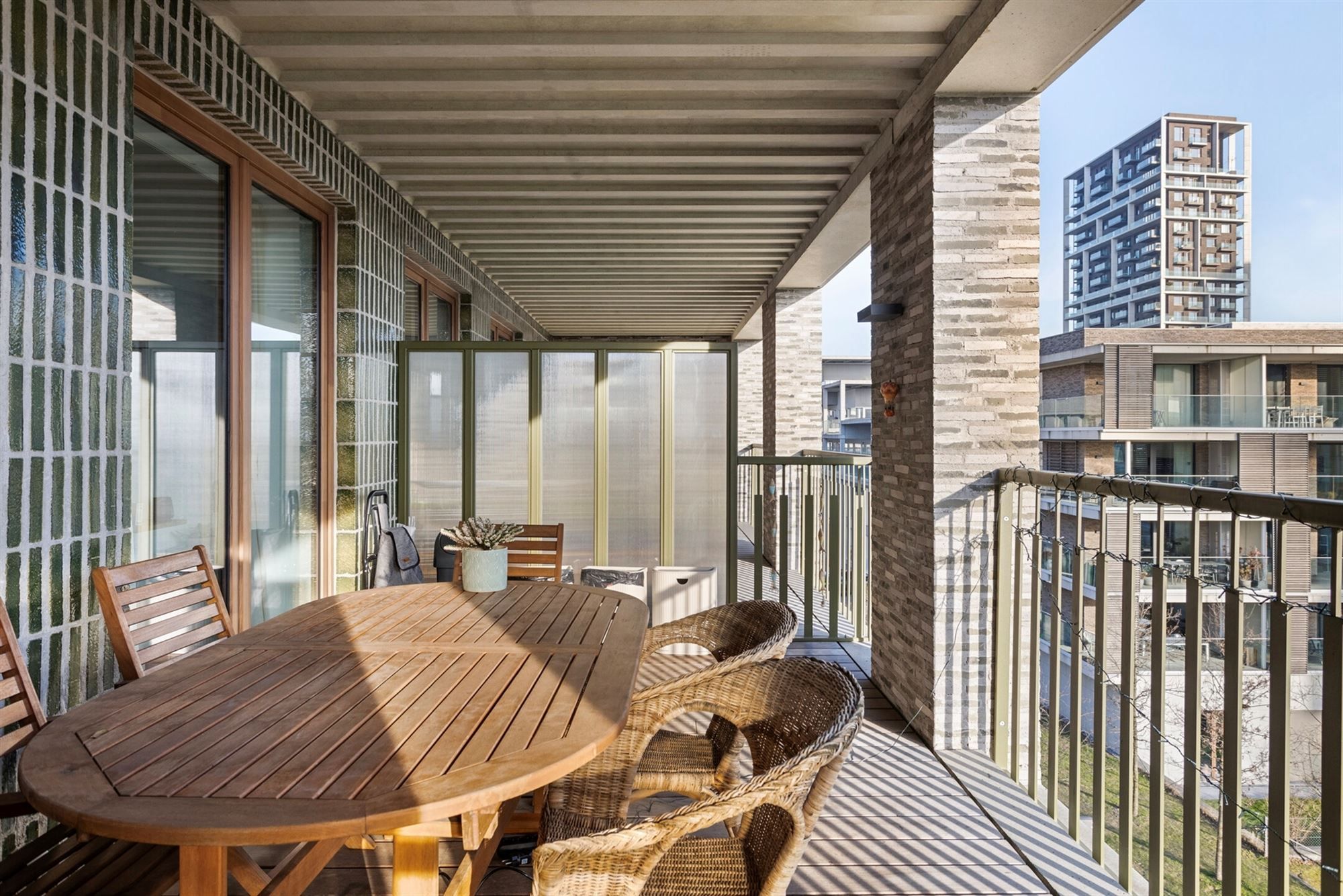 Appartement met 3 slpks en terras (15m²) op 't Nieuwe Zuid Antwerpen foto 9