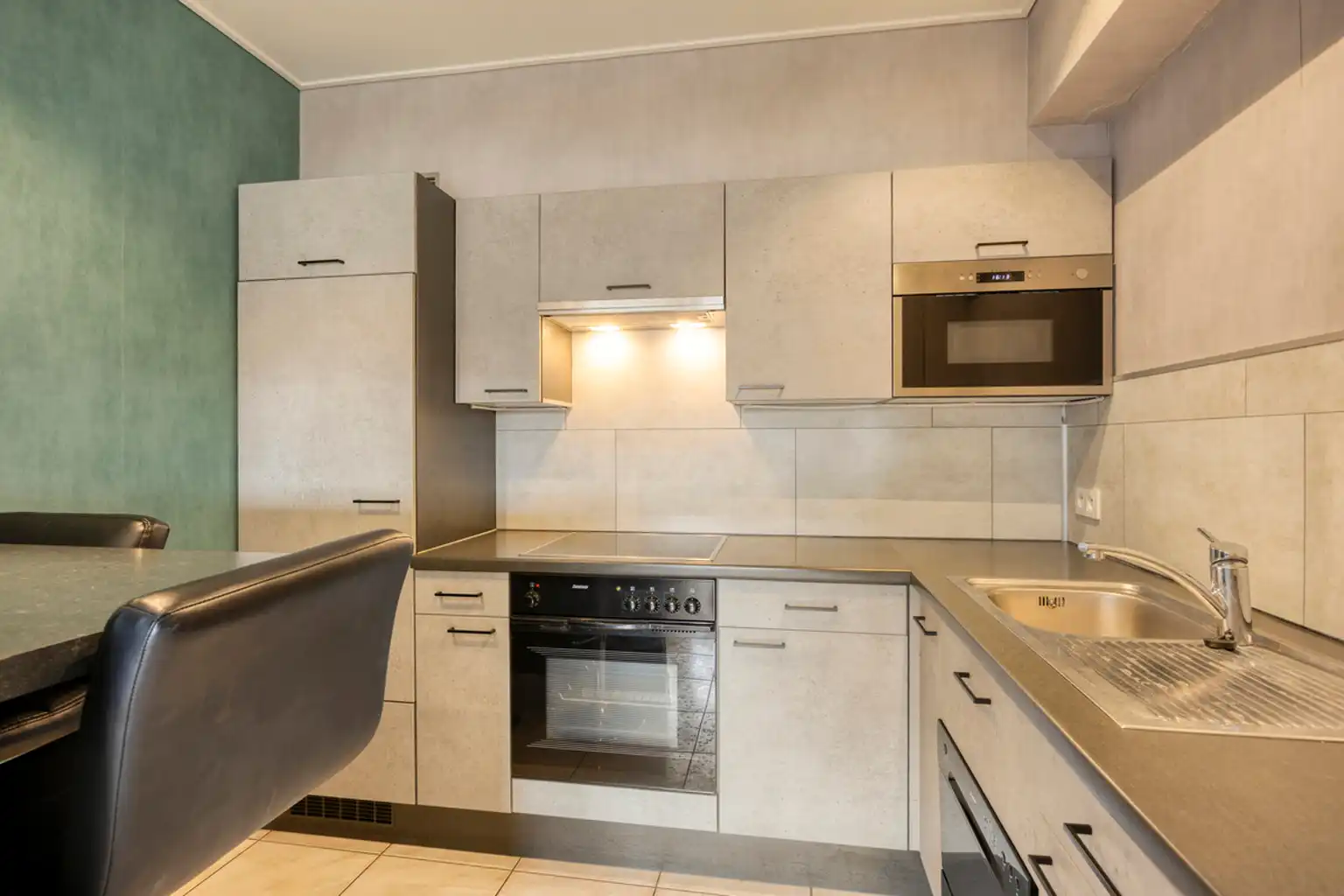 1 kamer appartement in centrum Asse met ruime garagebox foto 6