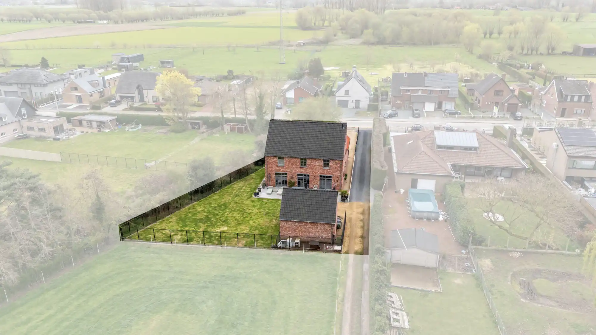 Landelijke woning met uitzicht op het groen foto 22