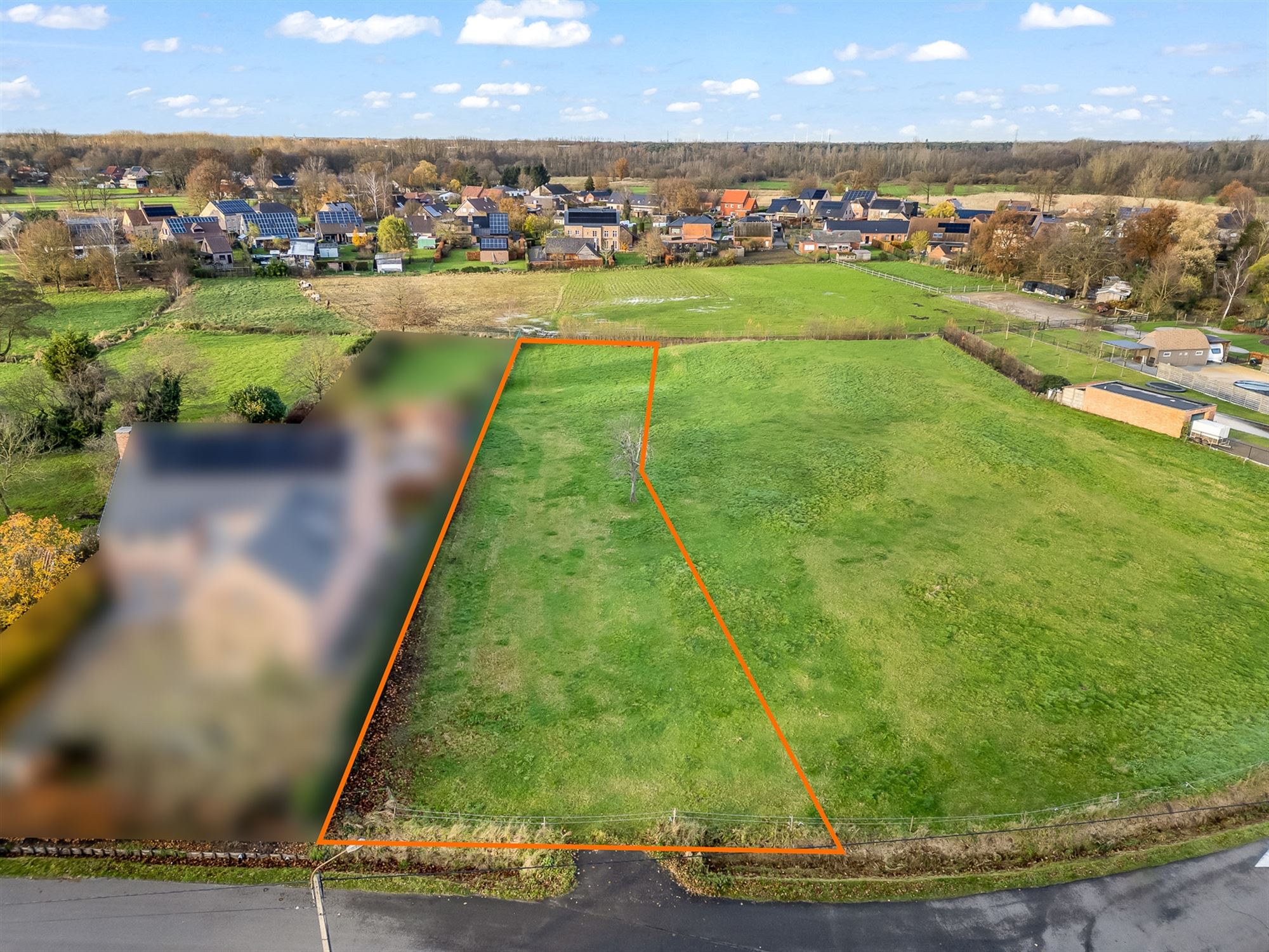 PRACHTIGE BOUWGROND VAN 1760M² TEN MIDDEN VAN AGRARISCH GEBIED foto 10