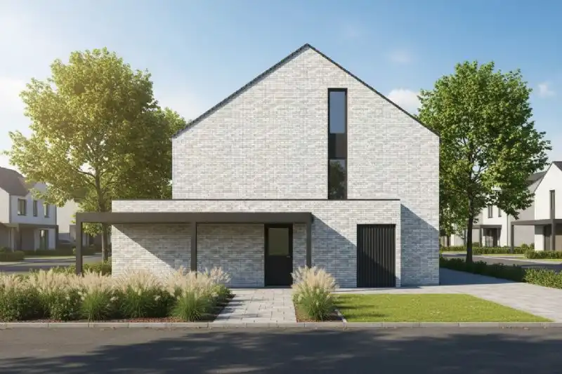 Nieuw te bouwen alleenstaaande woning met vrije keuze van architectuur te Koolskamp. foto 3
