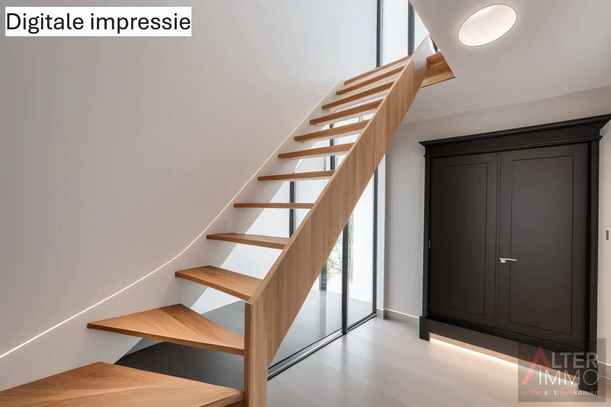 VERKOCHT! Instapklaar, gerenoveerd landhuis (205m2 NBO) met 3 slaapkamers, inpandige garage, zonnepanelen en een uitstekend EPC op een perceel van 8a 16ca - uitstekende ligging vlakbij Zolder centrum. foto 18