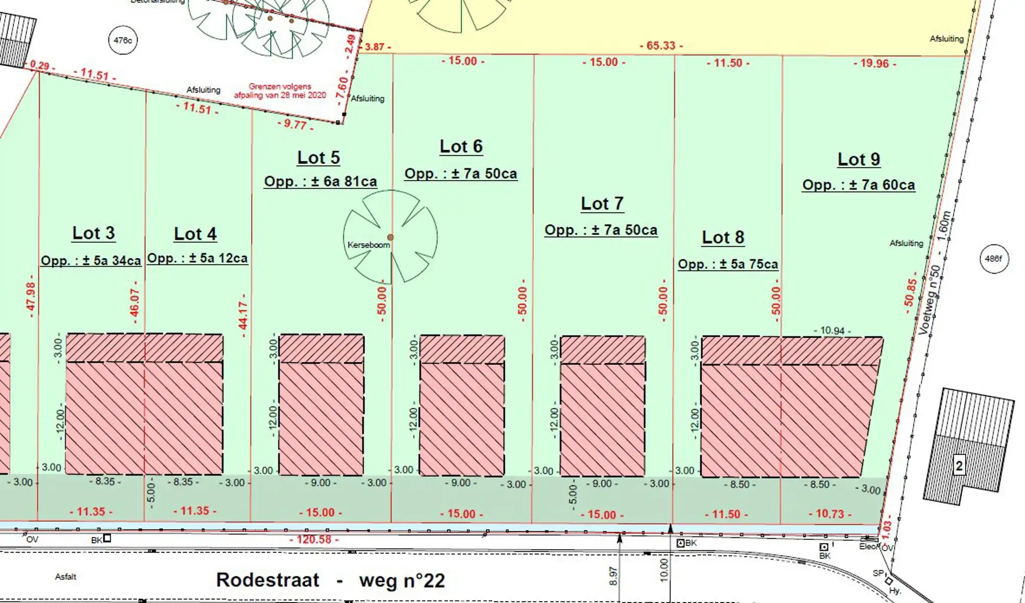4 bouwgronden voor HOB foto 9