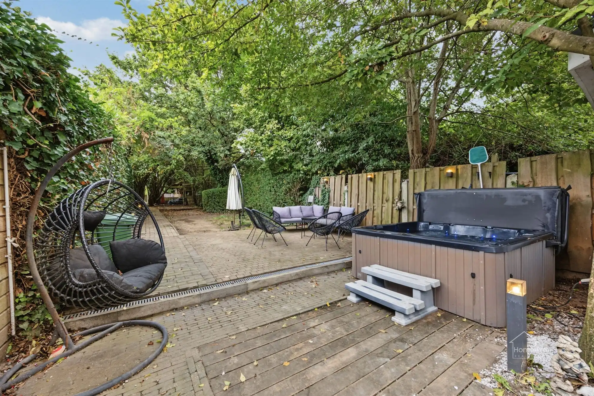 HOB met 4 slpk, woonunit + diepe tuin foto 22