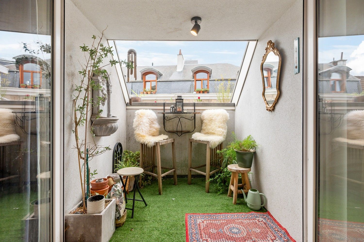 Uitzonderlijk 1-SLPK  dak appartement met een terras in historisch centrum van Antwerpen! foto 14