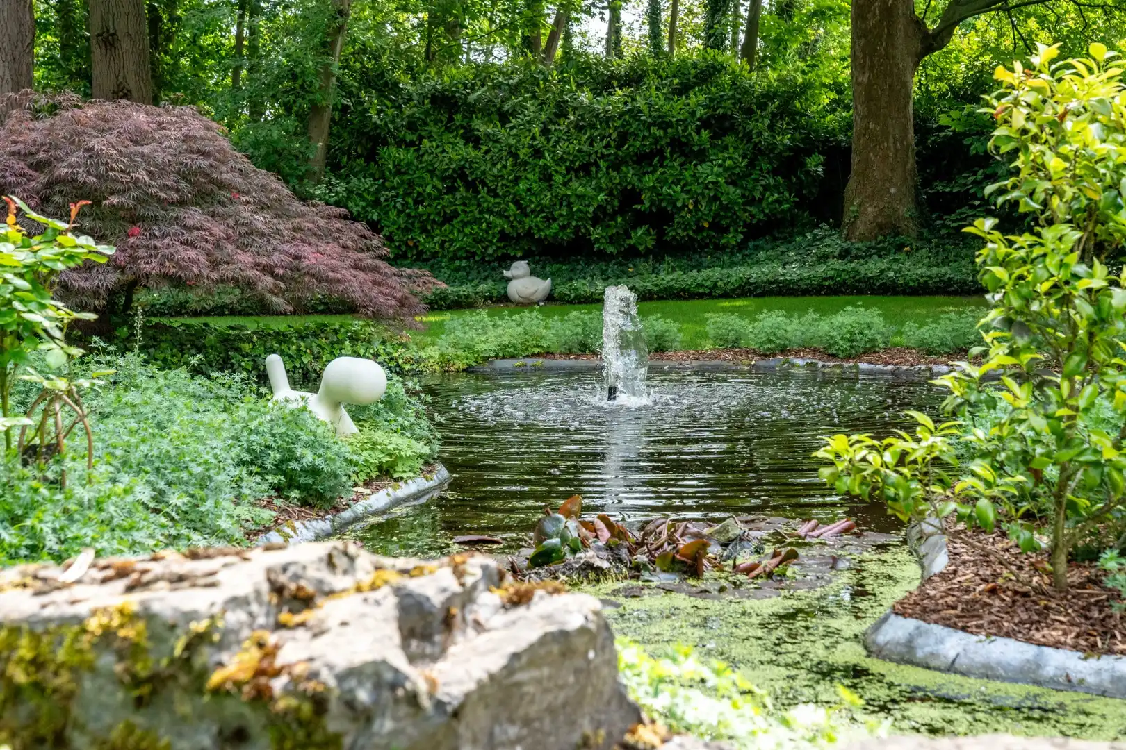 Historisch kasteeldomein met exclusieve parktuin in Eke foto 9