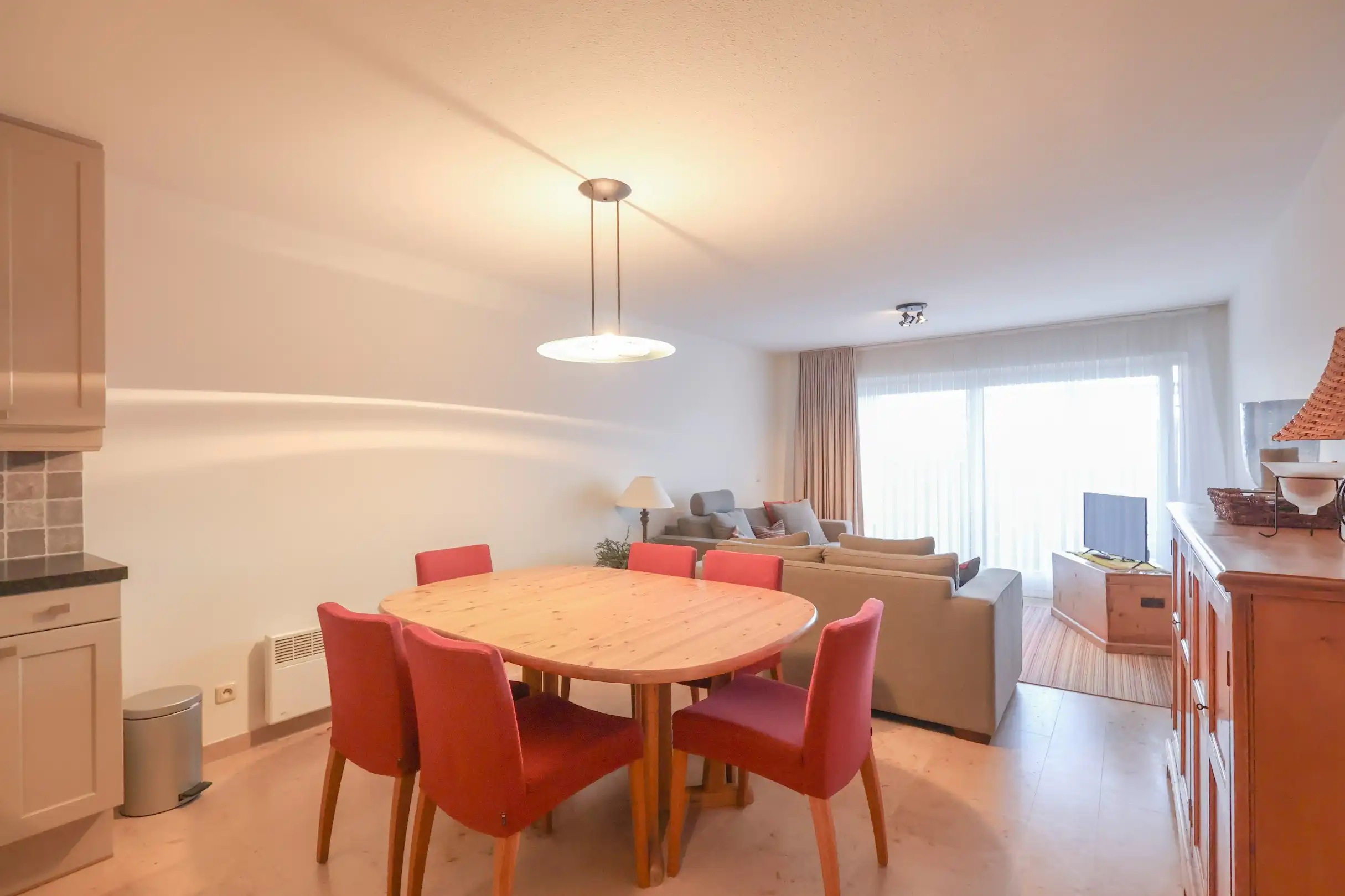 Gelijkvloersappartement met 2 slaapkamers en duinenzicht in Res. Plaza I foto 9