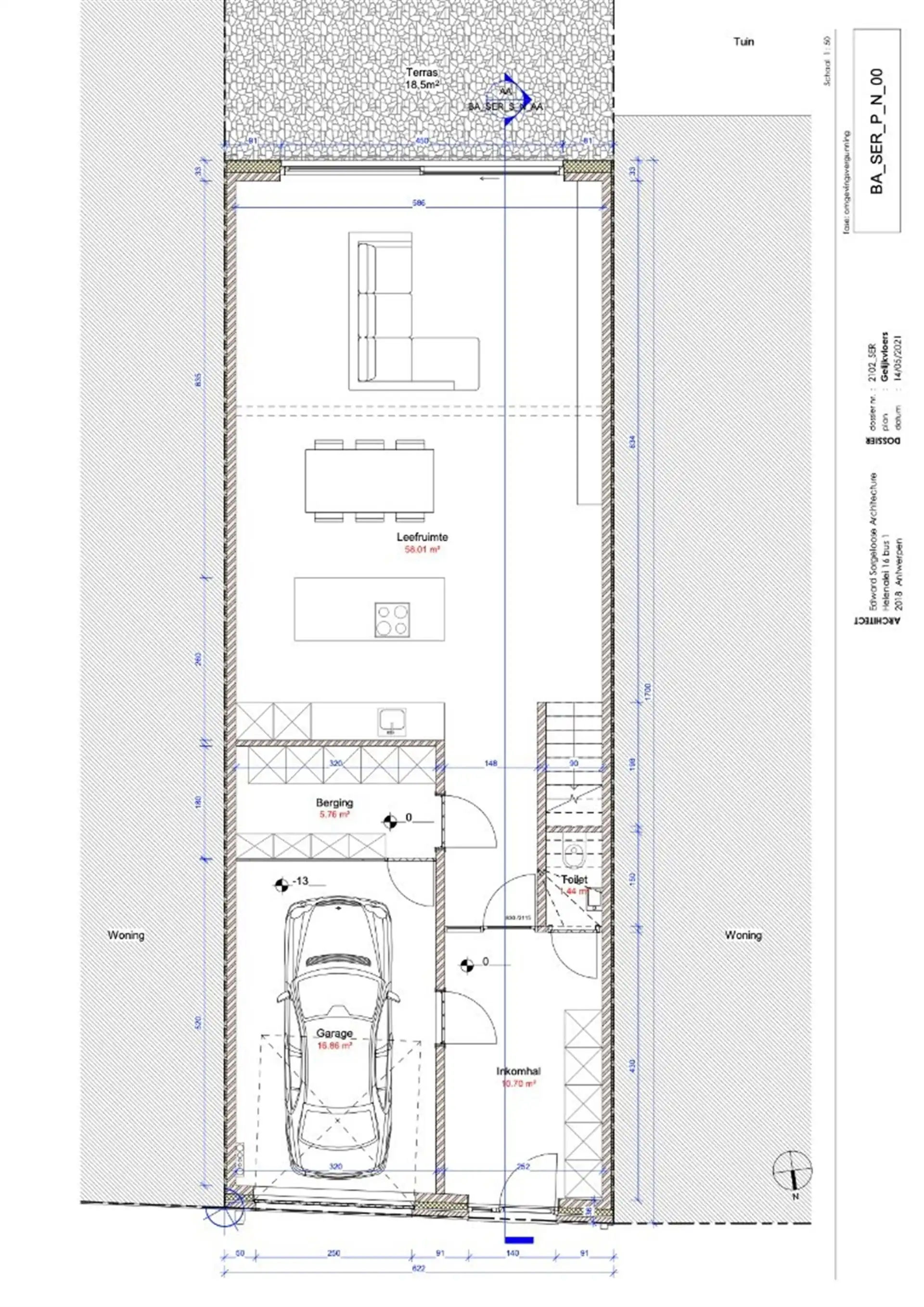 Unieke bouwgrond met vergund bouwplan te Niel!  foto 2
