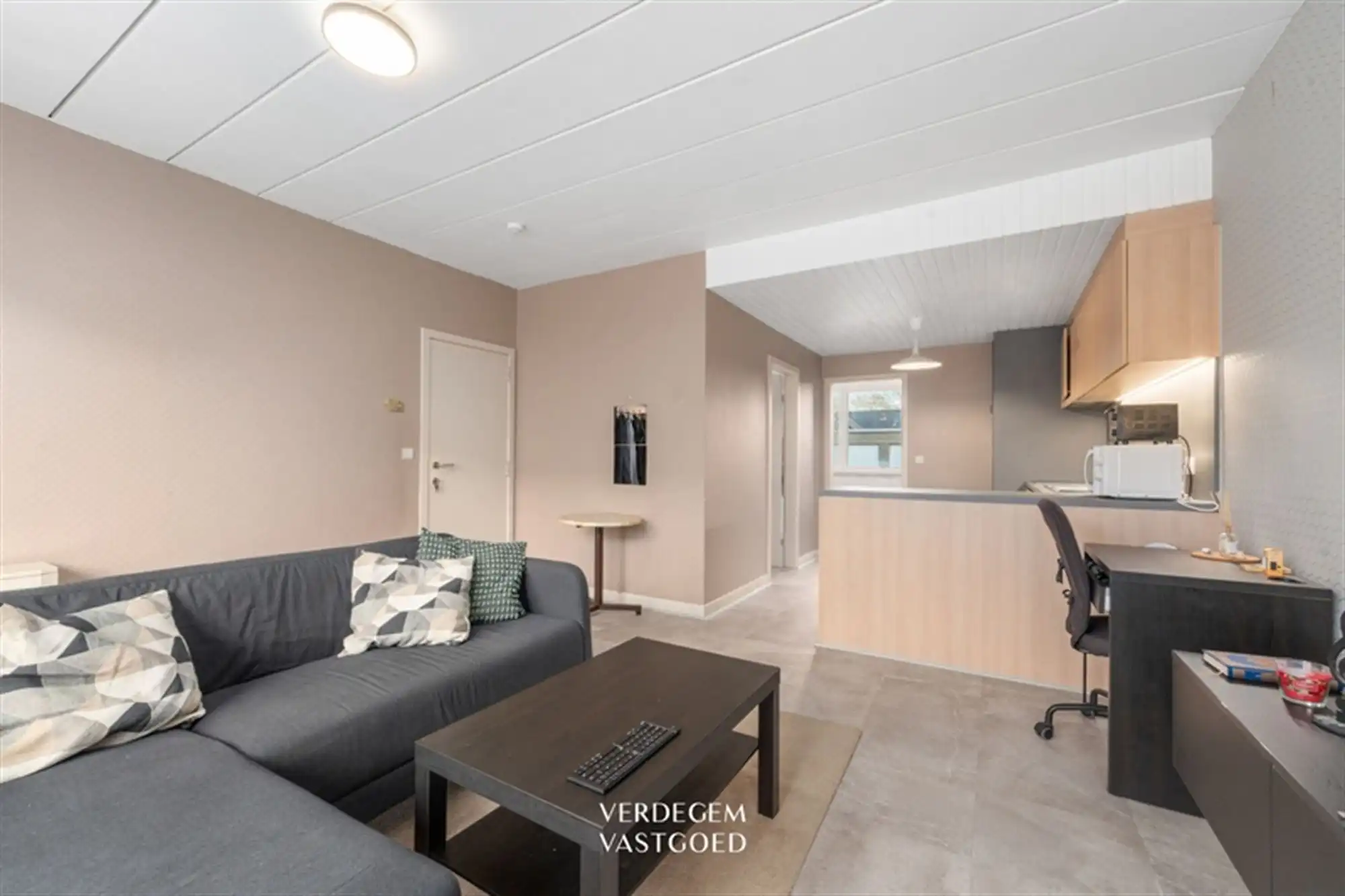 Gelijkvloers appartement met 1 slaapkamer en privatieve tuin  foto 2