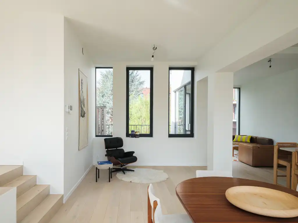 Uniek townhouse-appartement met o.m. 4 slaapkamers, 3 badkamer en een ruim terras. foto 10