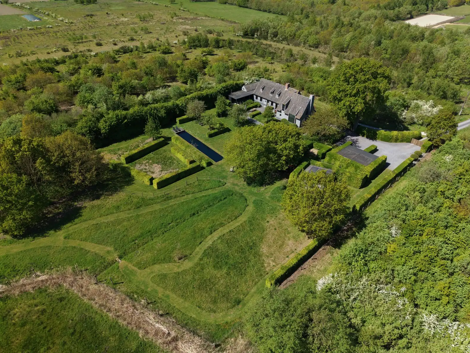 Prachtige thuis in totale discretie, tussen veld en bos... foto 6