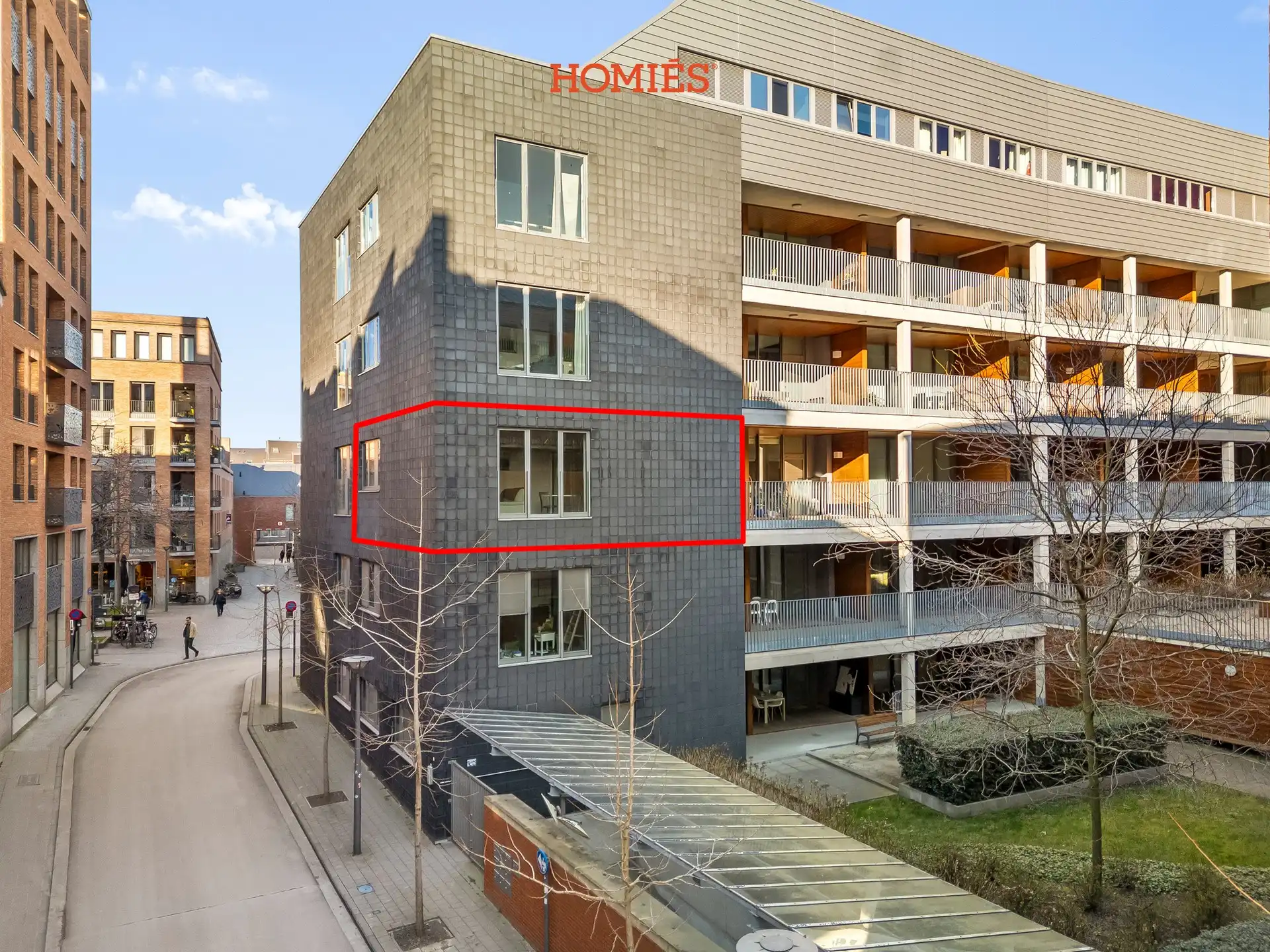 Mooi 1-slpk appartement in hartje Leuven (EPC A) foto {{pictureIndex}}