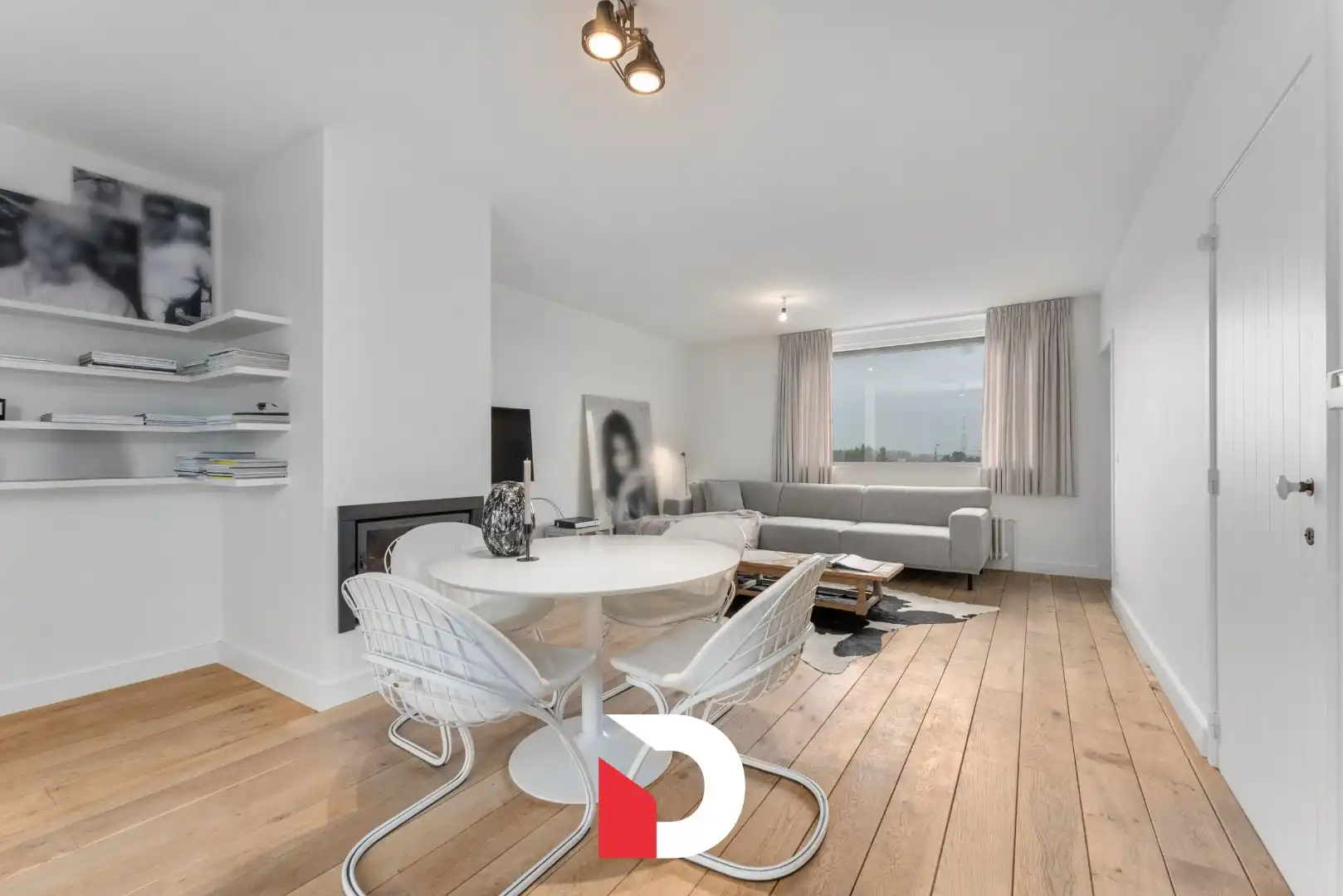 Dakappartement met magnifiek terras van 50m² en vrije uitzichten te Kristus-Koning foto 3