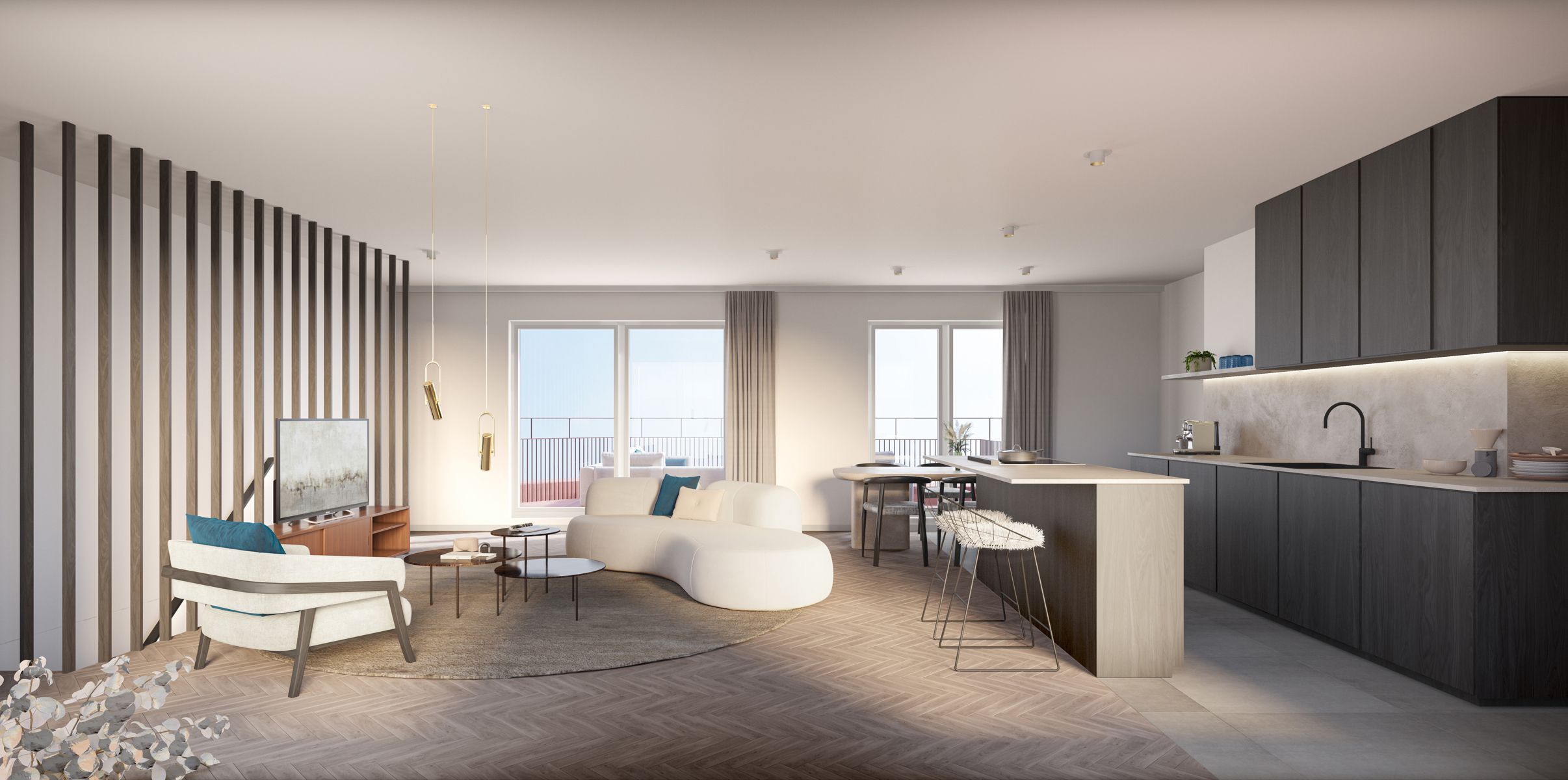 Gelijkvloers nieuwbouwappartement foto 2