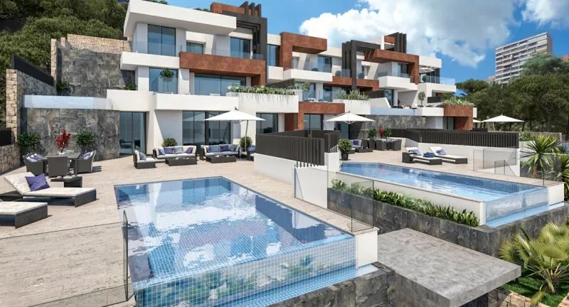 Luxe aan zee: eerste lijn strand appartementen met privé zwembad foto 21