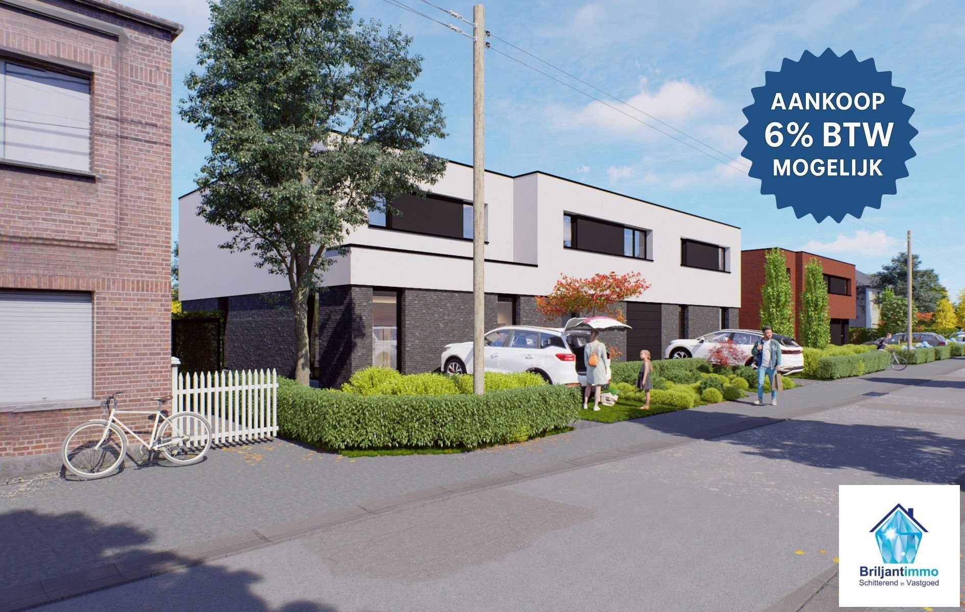 Moderne BEN woning in doodlopende straat aan 6% BTW!  foto {{pictureIndex}}