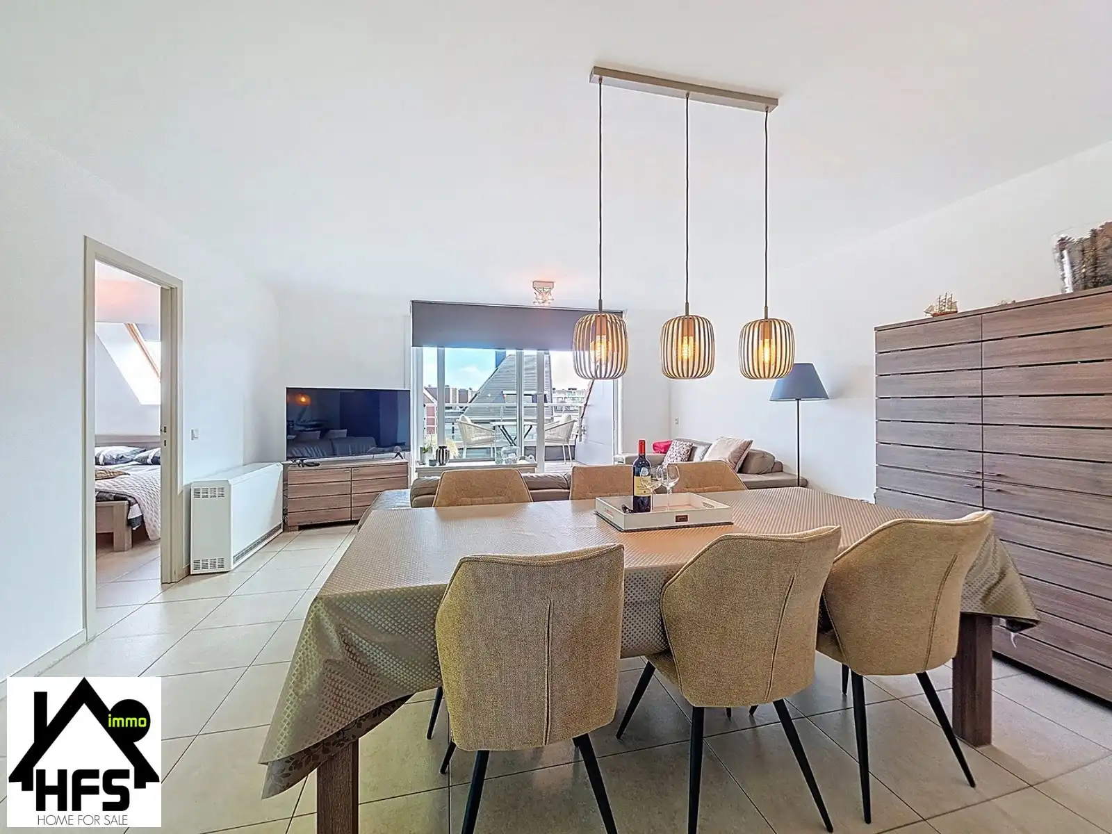 Instapklaar 3-kmr app in Nieuwpoort-Bad vlakbij Zeedijk, vaargeul, Le Grand, Hendrikaplein foto 2