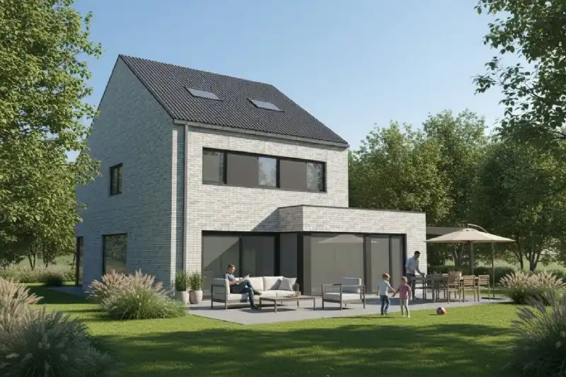 Nieuw te bouwen alleenstaande woning te Emelgem. foto 2