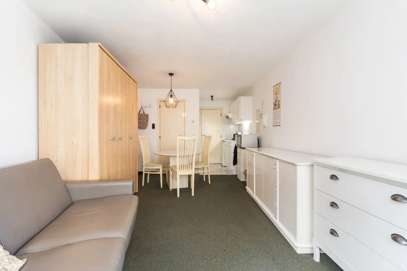 Studio met zijdelings zeezicht in het centrum van Oostende  foto 6