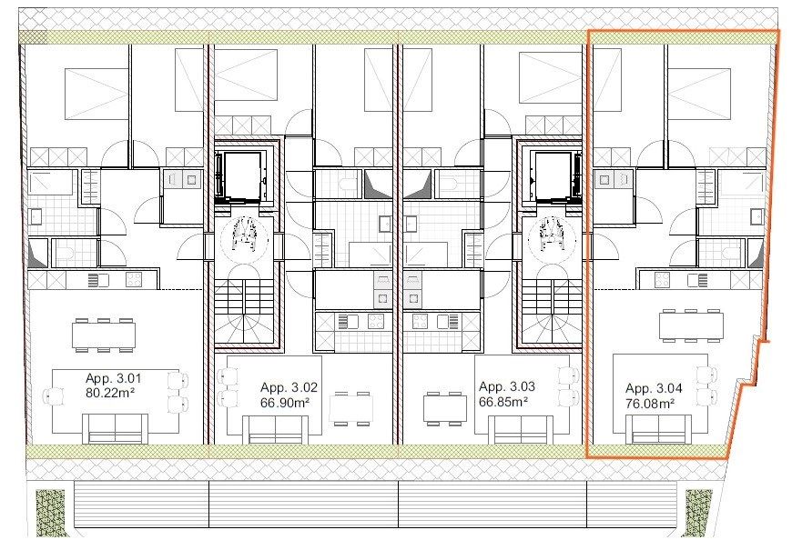 Energiezuinig nieuwbouwappartement met twee slaapkamers in Lokeren foto 3