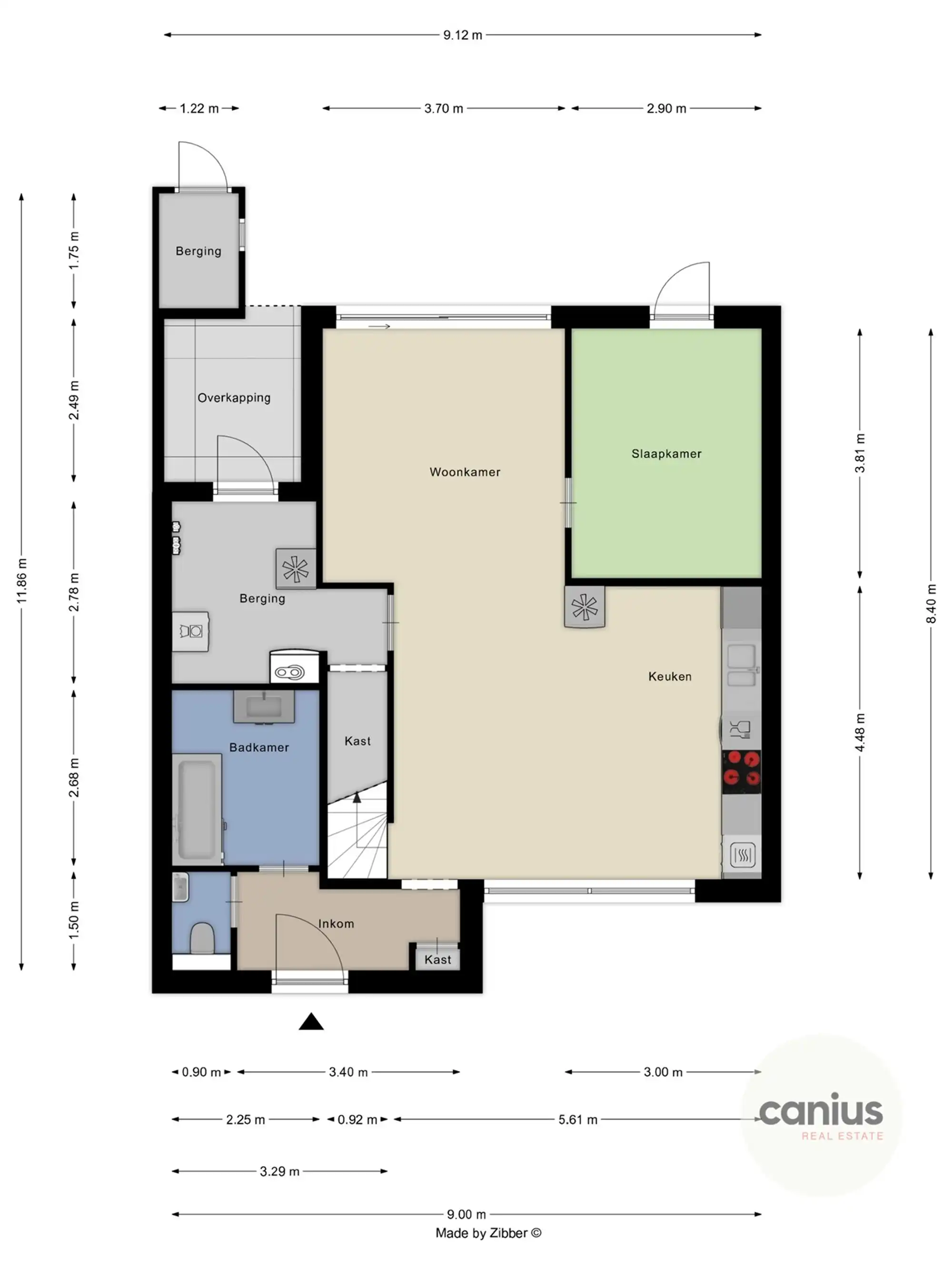 INSTAPKLARE, ENERGIEZUINIGE WONING MET DRIE SLAAPKAMERS IN WILDEREN foto 20