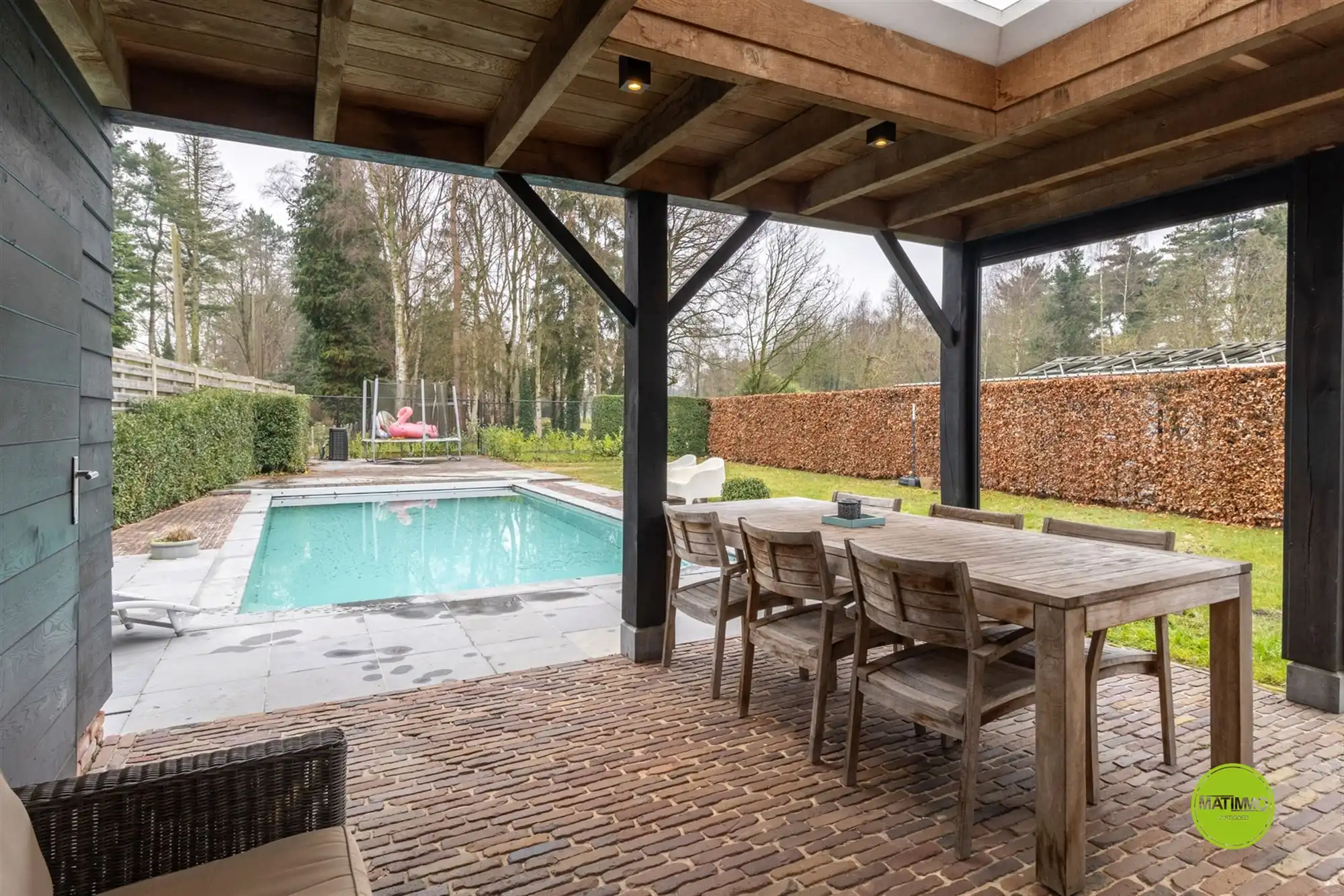 Ruime, energiezuinige gezinswoning met zwembad in Laakdal foto 41