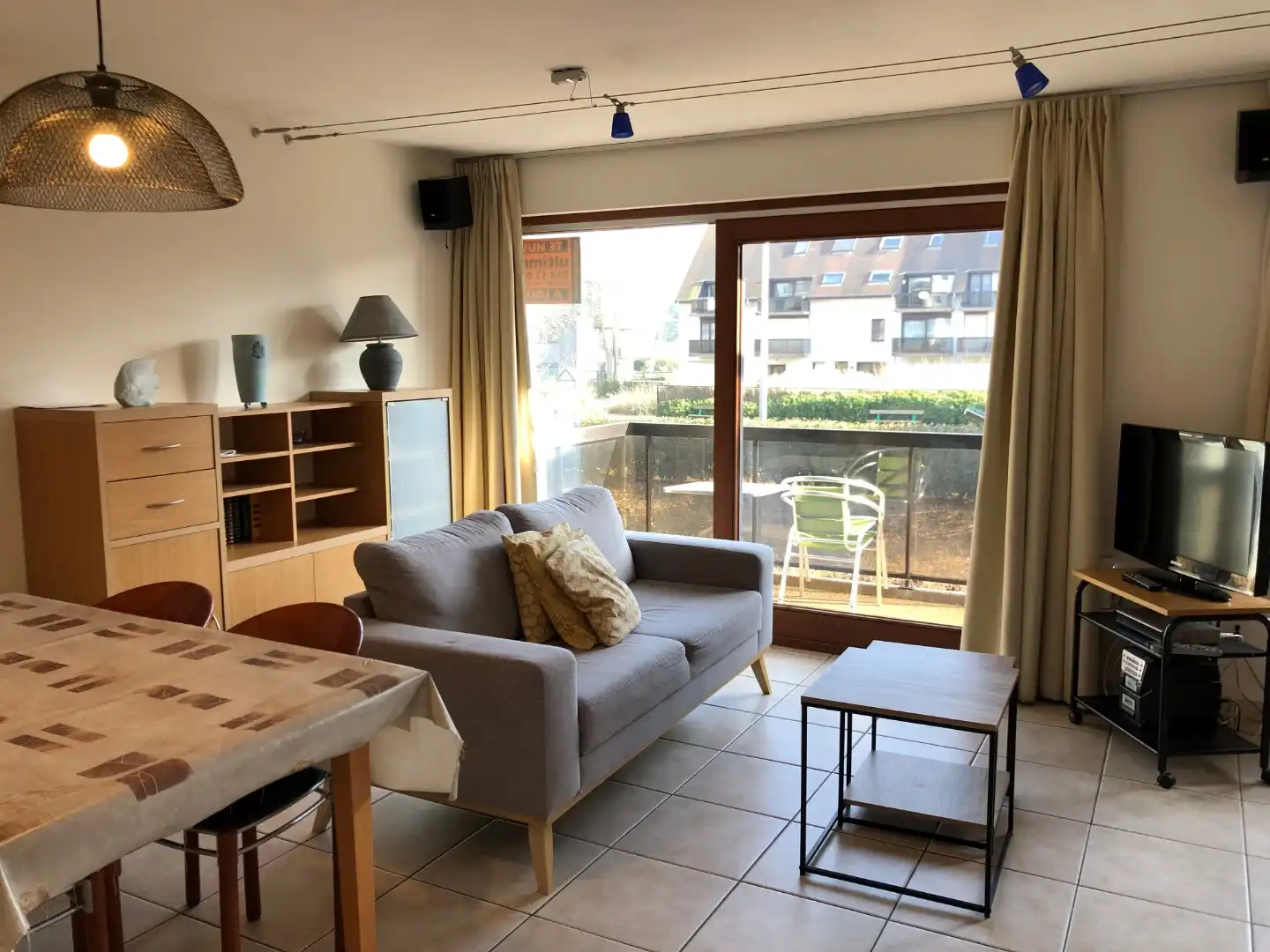 Ruime  ZUIDgerichte studio met slaaphoek en zonneterras in residentie Koksijde Promenade aan Ster der Zee. foto 5