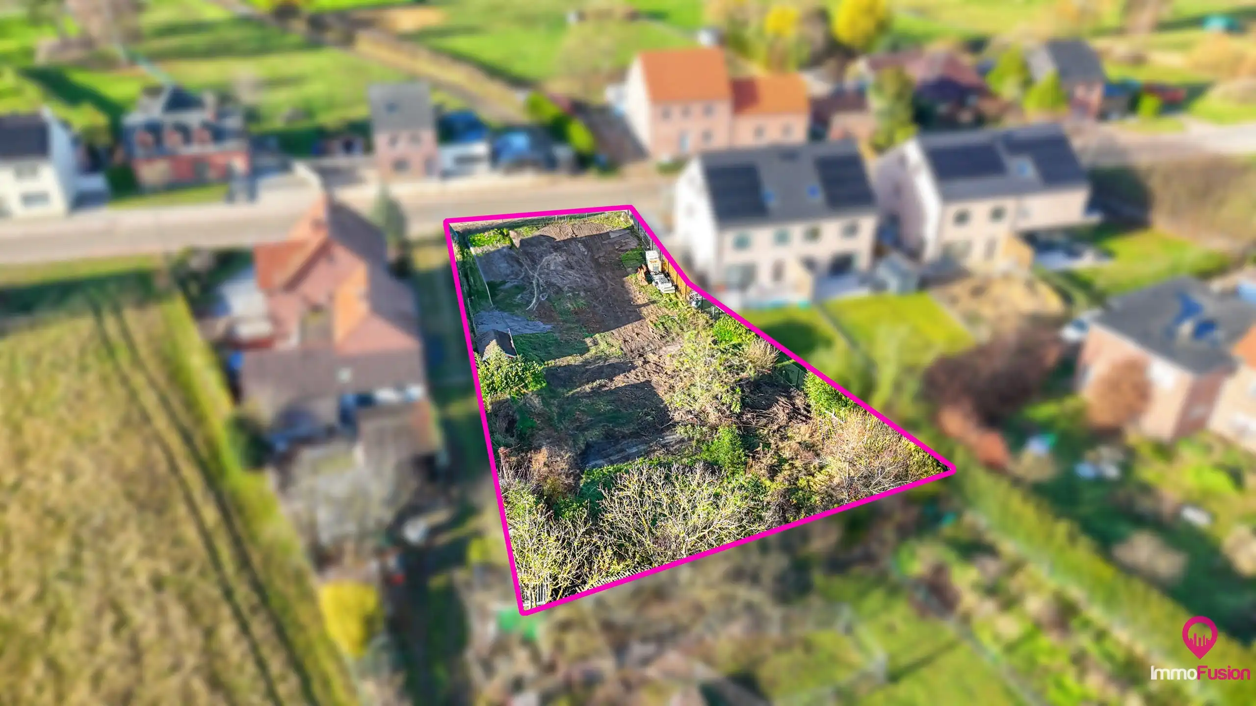 Centraal gelegen open bouwgrond op 7are 31ca met groenzicht! foto 9