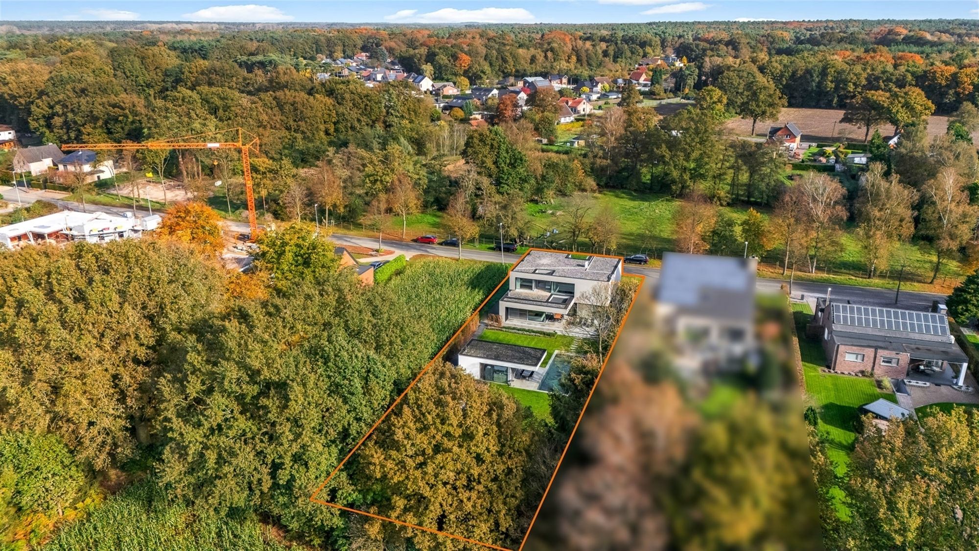 IMPRESSIONANTE EN EXEPTIONEEL AFGEWERKTE LUXE VILLA GELEGEN OP EEN UITERST RUSTIG EN ZONNIG PERCEEL VAN 14ARE 63CA TE KOERSEL foto 7