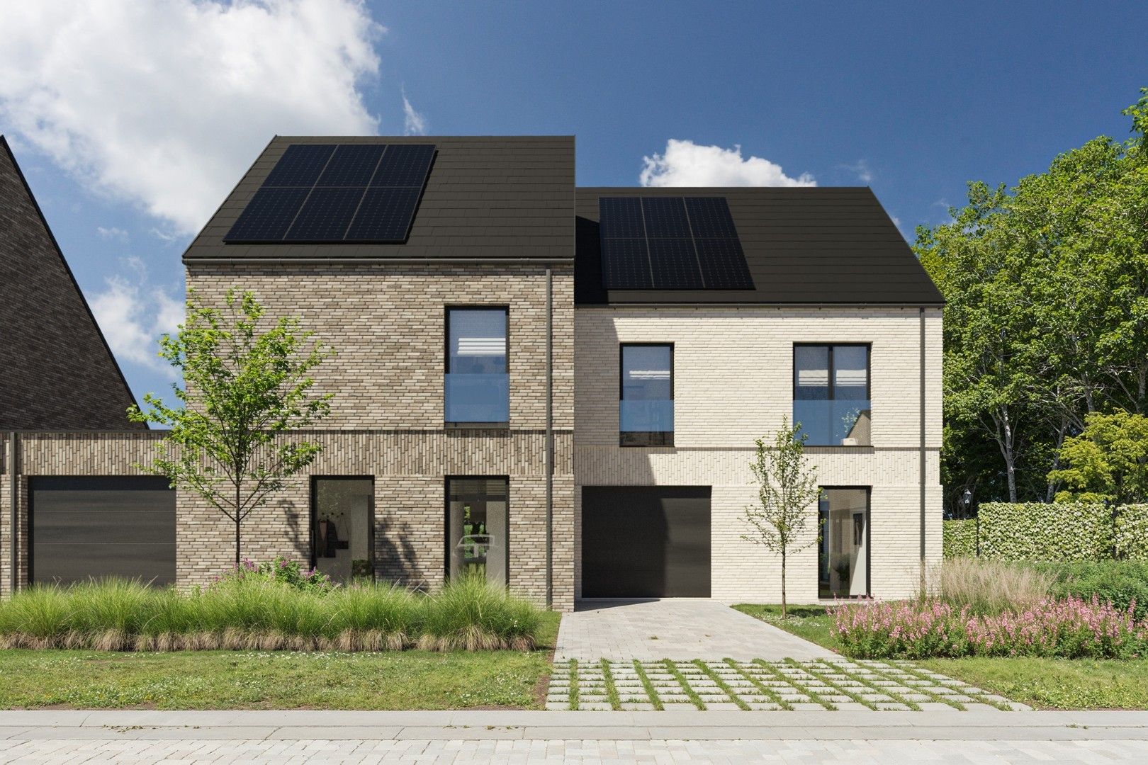 Energiezuinige halfopen bebouwing met 4 slpk’s foto {{pictureIndex}}