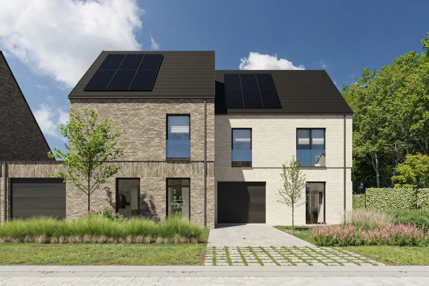 Energiezuinige halfopen bebouwing met 4 slpk’s foto {{pictureIndex}}