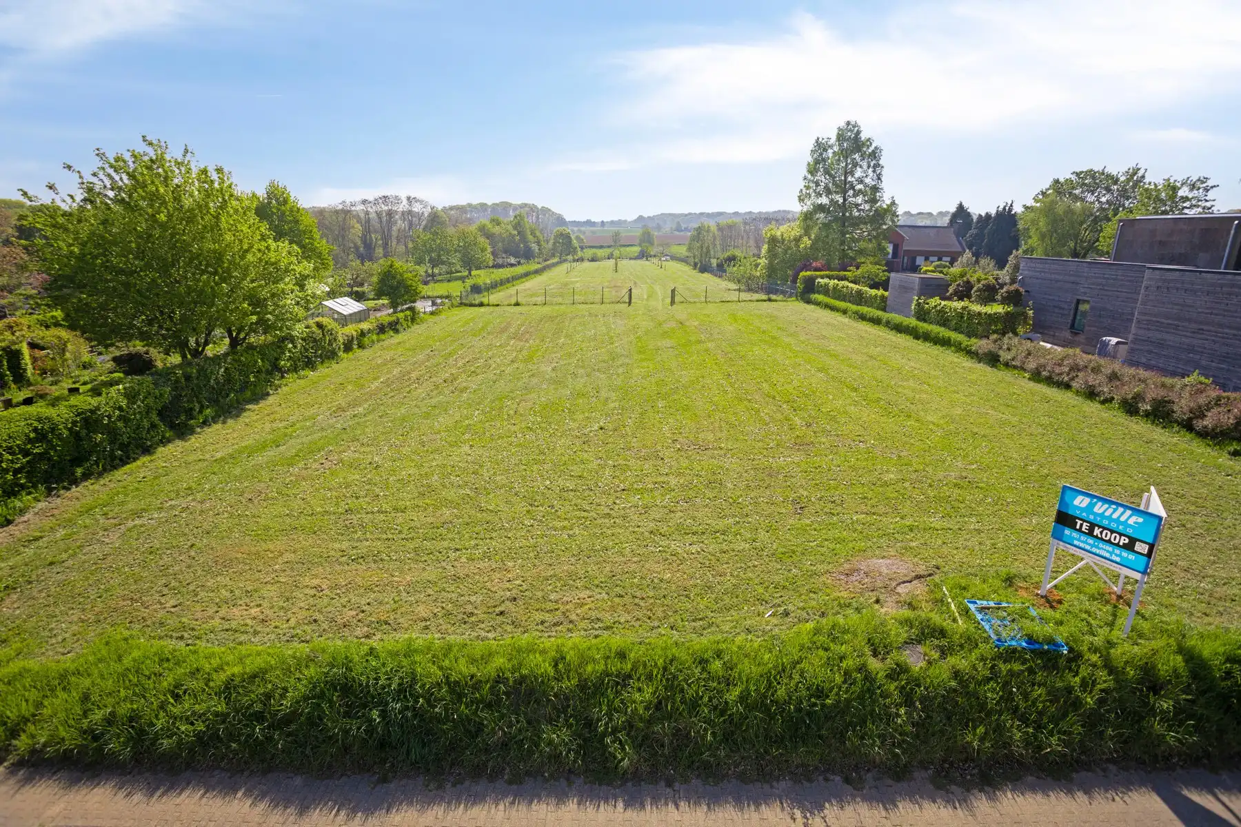 Exclusieve bouwgrond met achterliggend weideperceel voor paarden. foto 5