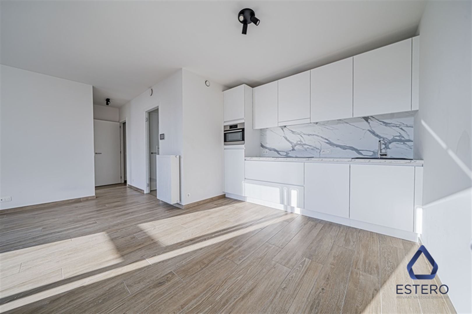 Modern 1-slaapkamerappartement met zonnig terras foto 3