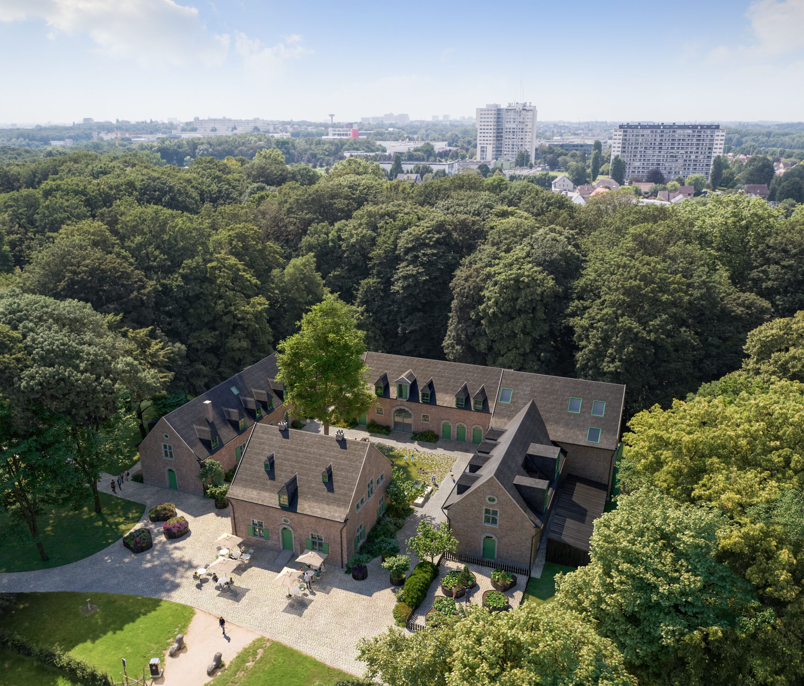 Jachtpaviljoen van de Pachthoeve Domein Drie Fonteinen foto 18