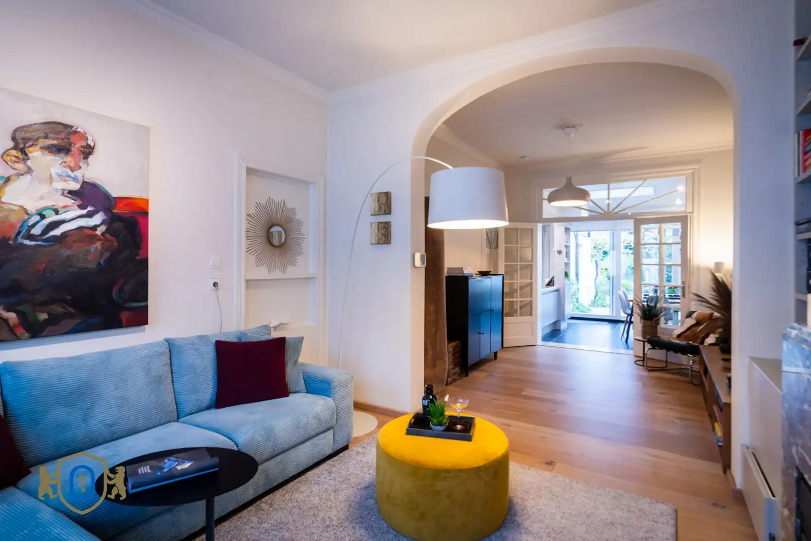 Brugse 3-slpkr herenwoning met studio & romantische tuin foto 7