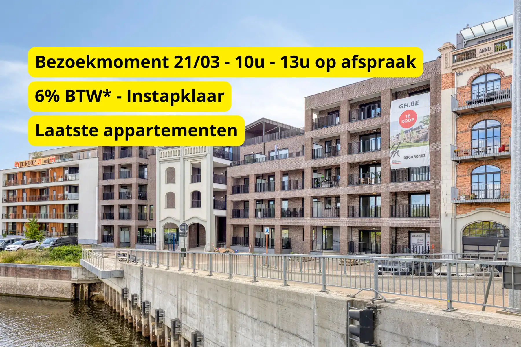 Geschilderd gelijkvloers appartement op topligging! foto 13