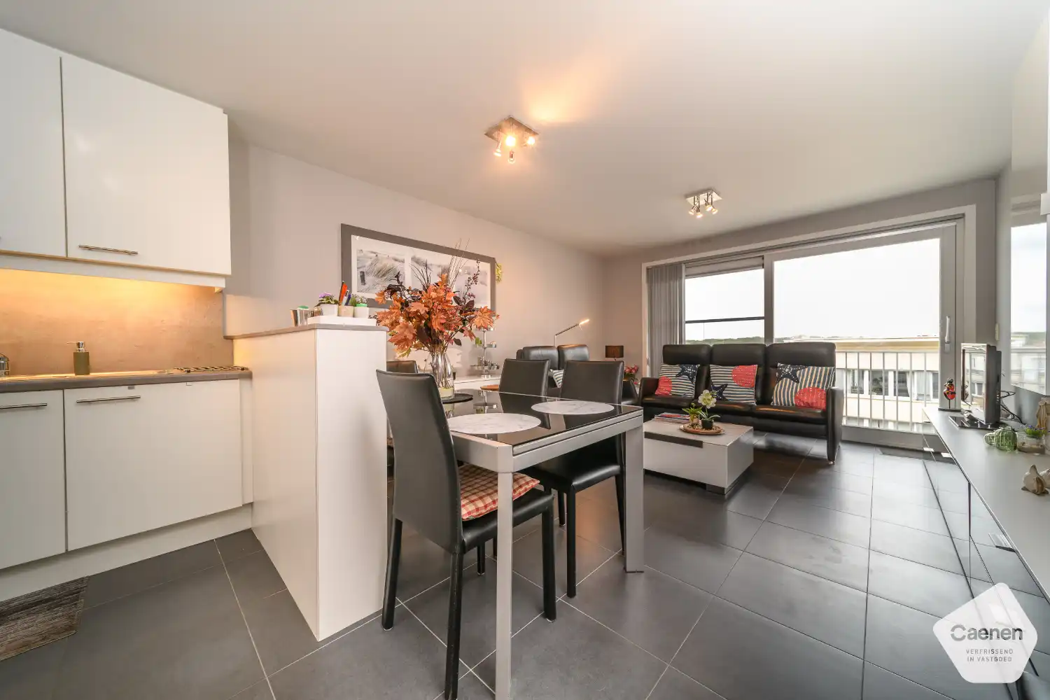 Instapklaar 2-slaapkamerappartement met zuidgericht terras nabij zee foto 2