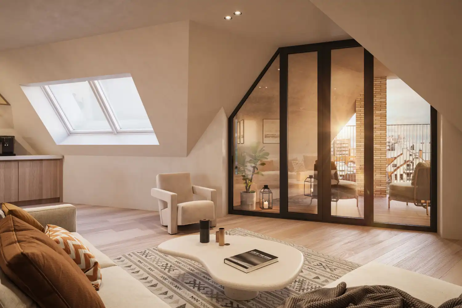 Exclusief nieuwbouw penthouse met 3 slpk vlakbij zee foto 2